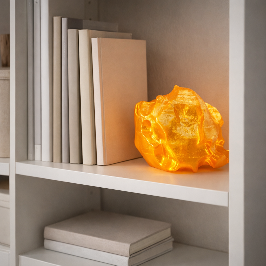 Melted Crystal Glow Lamp