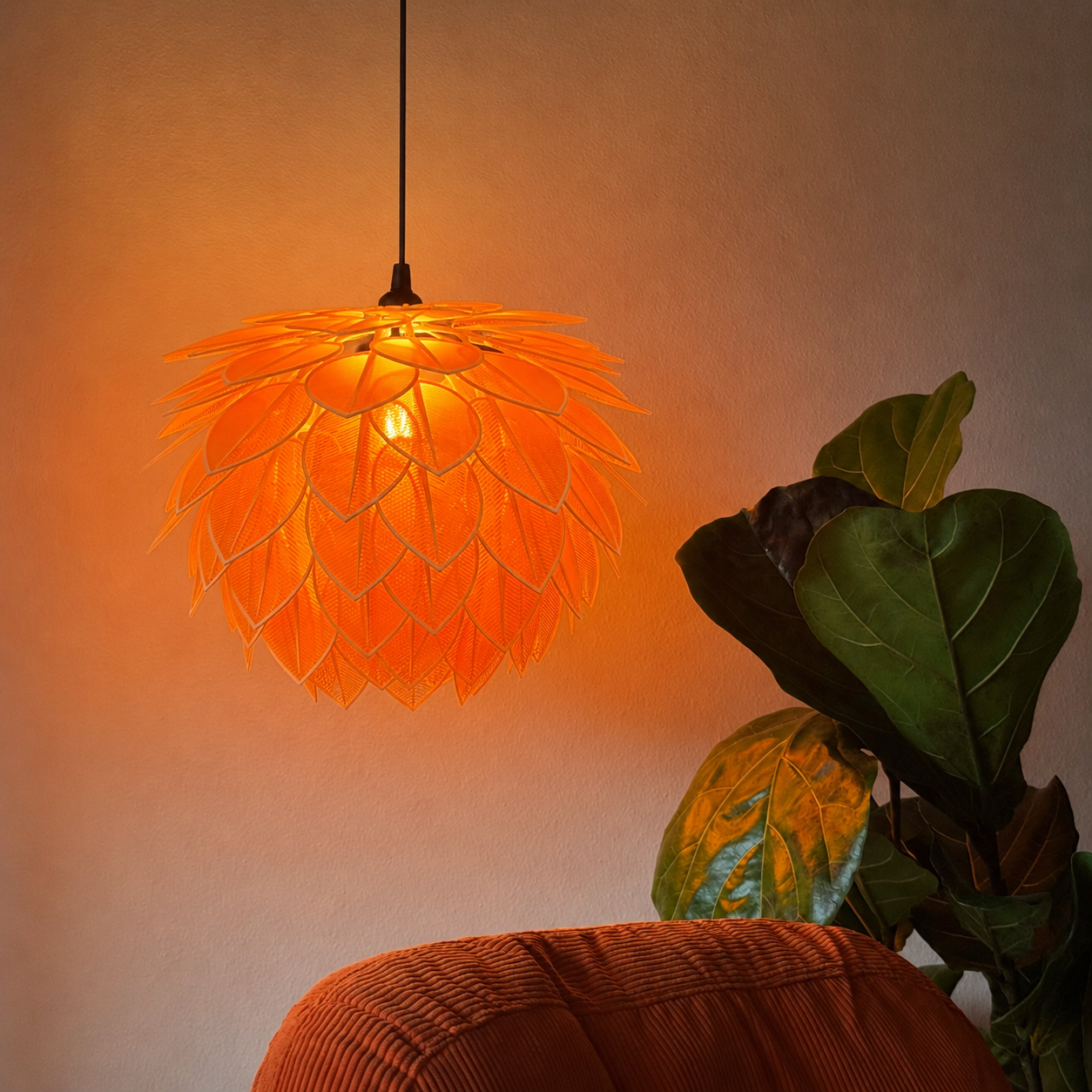 Lotus Leaf Pendant Lamp