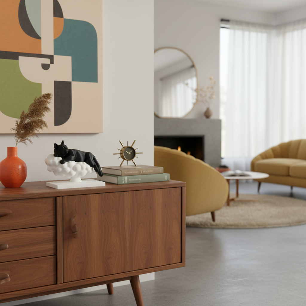 Sleeping Cat on a Cloud