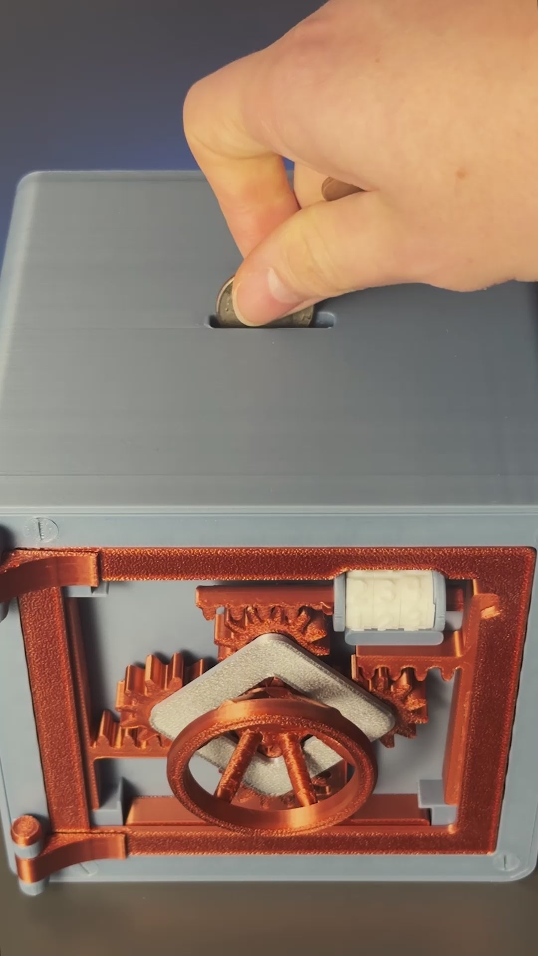 Mechanical Gear Piggy Bank